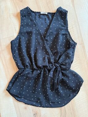 Sienna Sky Sheer Blouse, Size Small